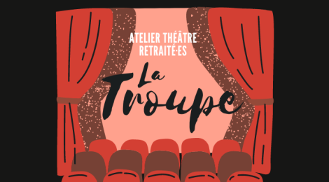 La troupe atelier d'expressions théâtrale pour les personnes retraitées