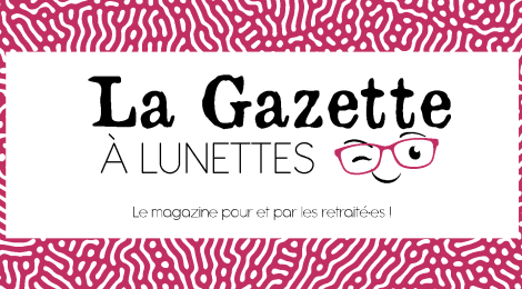 Illustration reprenant les couleur de la nouvelle charte graphique de la Gazette à Lunettes