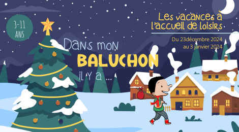 Accueil de Loisirs vacances de Noël Chemillé-en-Anjou enfants de 3 à 11 ans