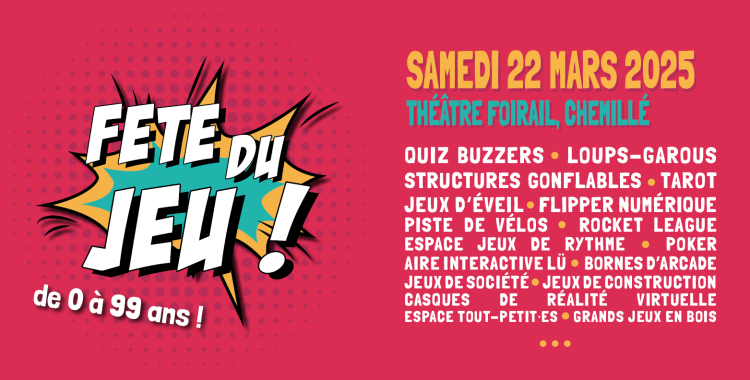 Fête du jeu 2025 Chemillé-en-Anjou