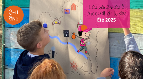 Accueil de Loisirs vacances d'été Chemillé-en-Anjou enfants de 3 à 11 ans
