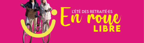 en roue libre l'été des retraités de Chemillé en Anjou