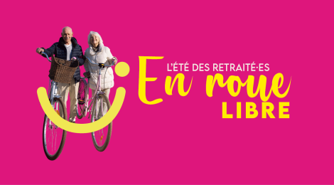 en roue libre l'été des retraités de Chemillé en Anjou
